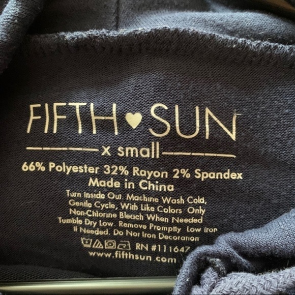 EUC Fifth Sun Need More Coffee Cowl Neck Sweater - Picture 4 of 4